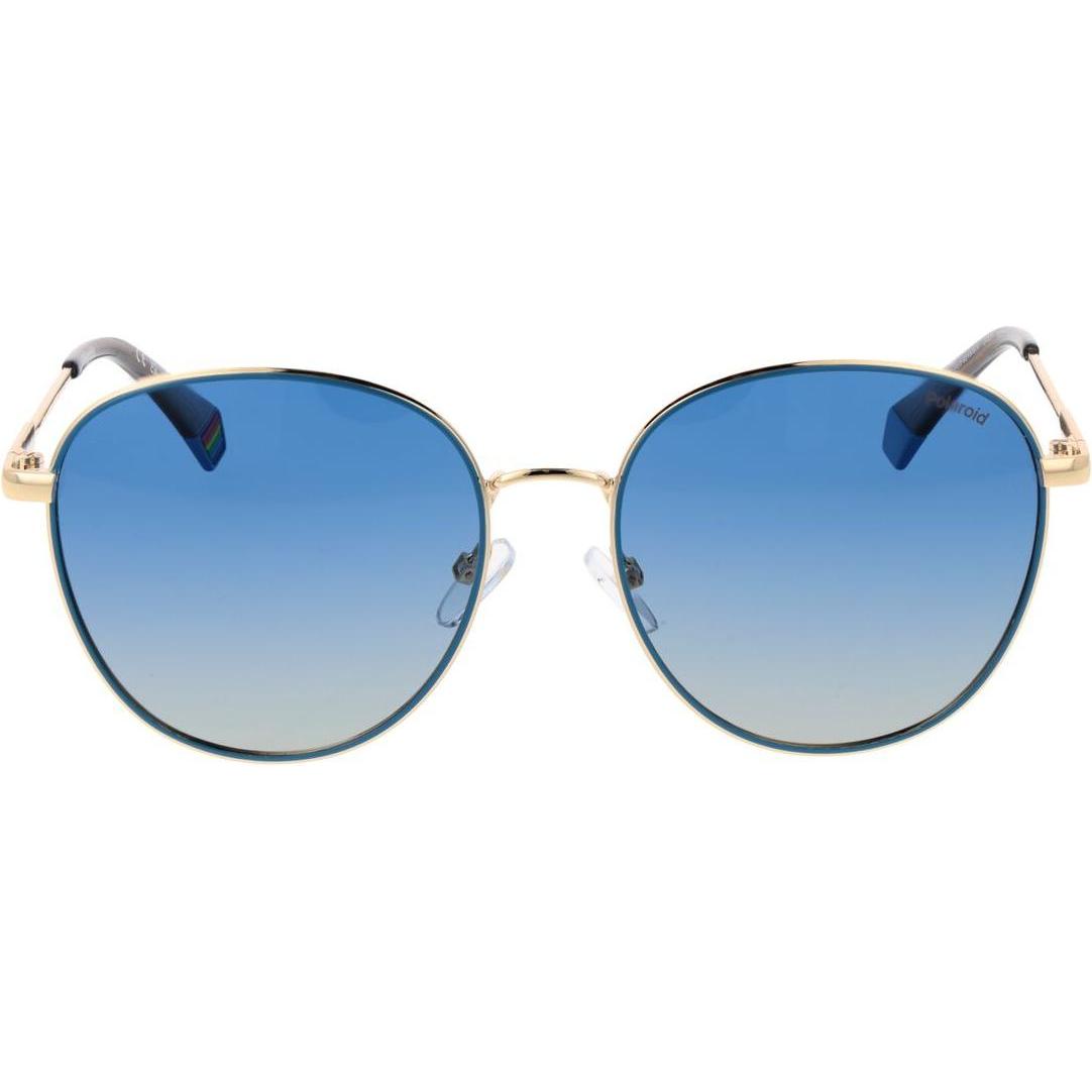 Polaroid Unisex Oro/Azzurro Occhiali Da Sole, Pld 6215/S/X