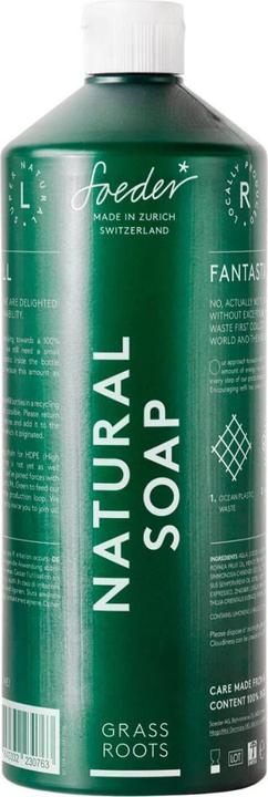 Image du produit Soeder* Savon naturel Grass Roots (Savon liquide, Recharges, 1000 ml)