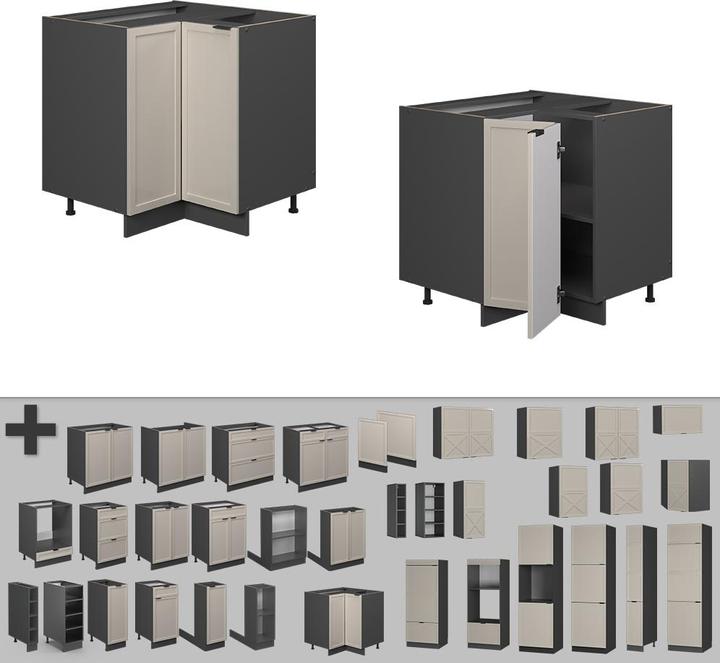 Produktbild Vicco Eckunterschrank Fame-Line