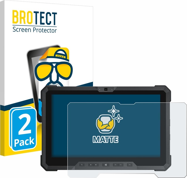 Productafbeelding BROTECT Antireflecterende schermbeschermer mat (2 Stuk, Latitude 12 Robuust 7212)
