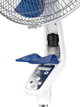 Rowenta Mosquito Silence - Statiefventilator - Wit/blauw (42 dB)