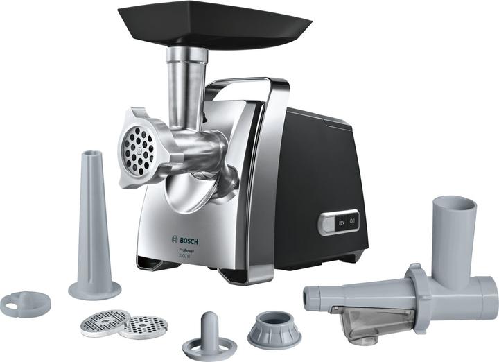 Bosch Hausgeräte MFW67450 Fleischwolf, Edelstahl