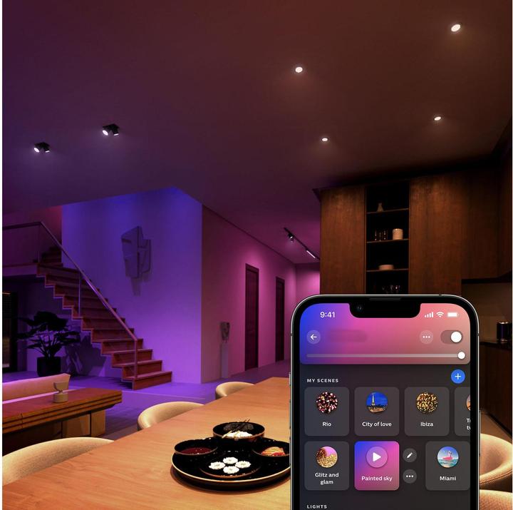 Produktbild Philips Hue White & Color Ambiance (GU10, 4.20 W, 400 lm, 1 x, E)