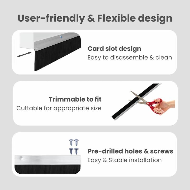 Actual product image vidaXL Türdichtung