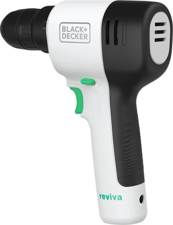 Actual product image Black & Decker BLACK+DECKER reviva cordless drill driver REVDD12C (Rechargeable battery operated)