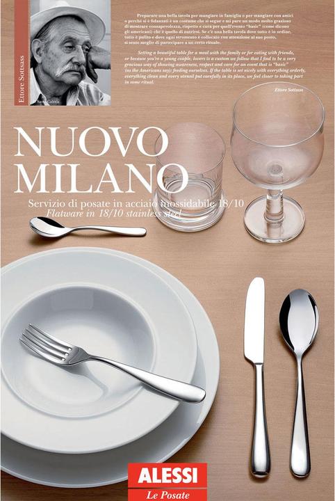 Produktbild Alessi Nuovo Milano (24 Stück, Besteck Set)