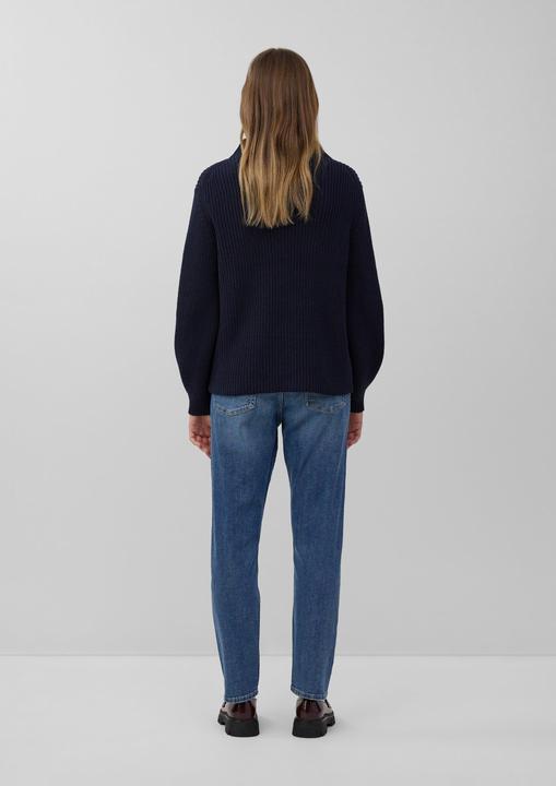 Produktbild s.Oliver Strickpullover Strickpullover mit weitem Arm und Turtleneck (40)
