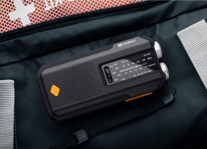 Image du produit Sandberg Survivor Radio Tout-en-1 2000 (AM, FM, Fréquence radio (RF))