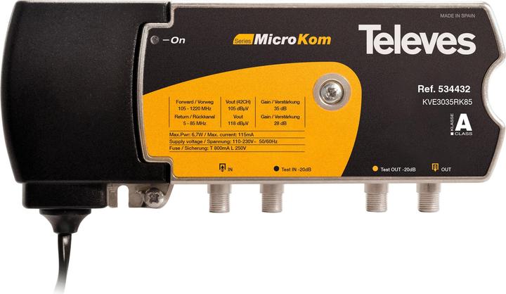 Actual product image Televes TELE Amplifier (Amplifier)