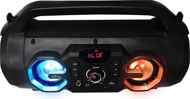 Actual product image Media-Tech U-TUBE BT MT3163, 18W RMS, Bluetooth, Karaoke, USB, FM Radio, MicroSD, AUX, with remote c (4 h, Rechargeable battery operated)