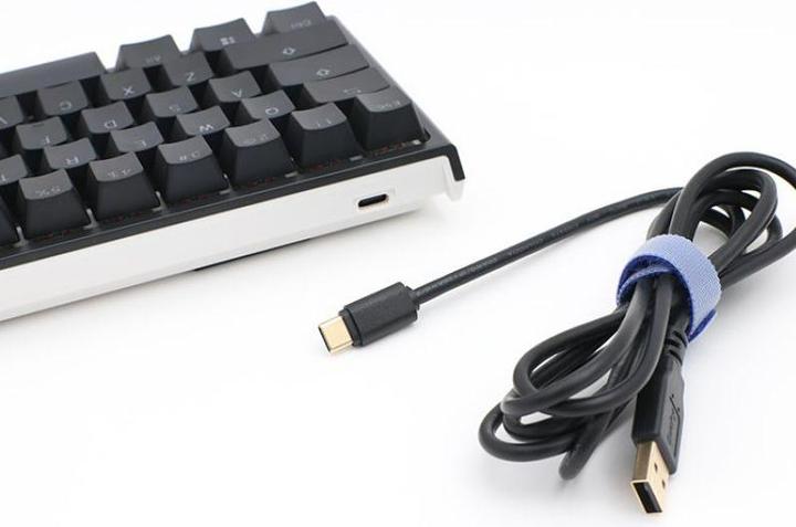 Produktbild Ducky One 2 Pro Mini Gaming Tastatur, RGB LED - Gateron Yellow (DE, Kabelgebunden)