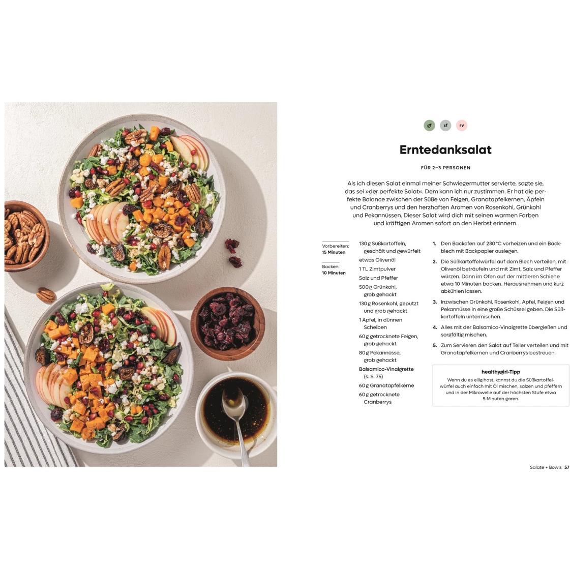 Thumbnail - Healthygirl Kitchen, Ratgeber von Danielle Brown