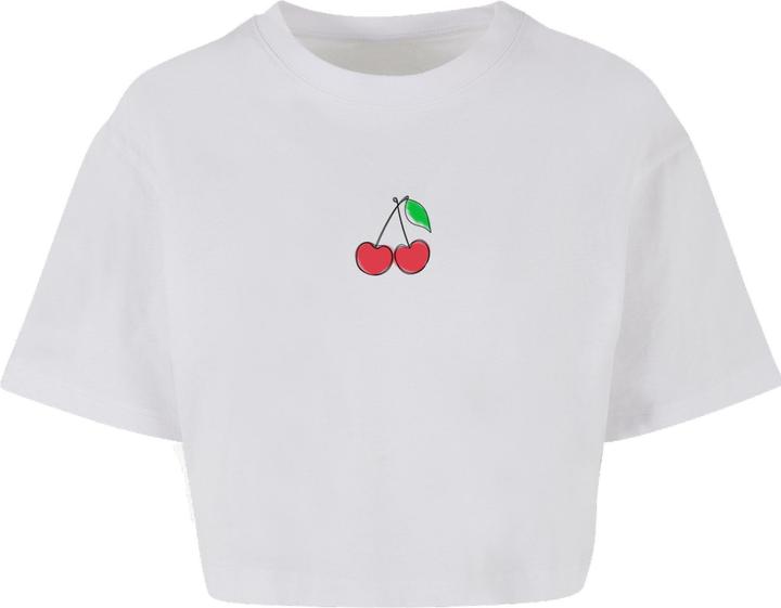 Produktbild Merchcode Ladies Summer - Sweet Cherry Short Oversized Tee - 170879 (3XL)