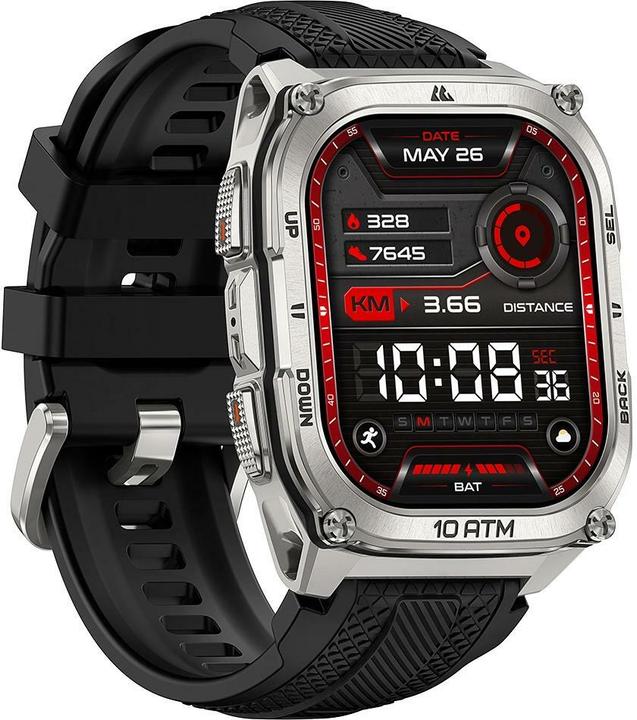 Actual product image Kospet Smartwatch Tank M4 Silber