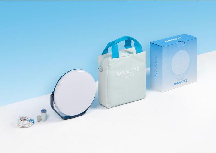 Immagine prodotto Nanlite Miro 60C LED Full-Colour Round Panel Light (Midnight Blue)