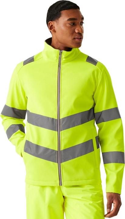 Produktbild Regatta Pro Contract Ablaze Softshelljacke Zweilagig (3XL, 4XL, L, M, S, XL, XXL)