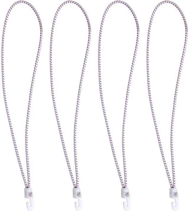 ProPlus Attaches pour voiles avec crochet en nylon, 4 pièces par sachet