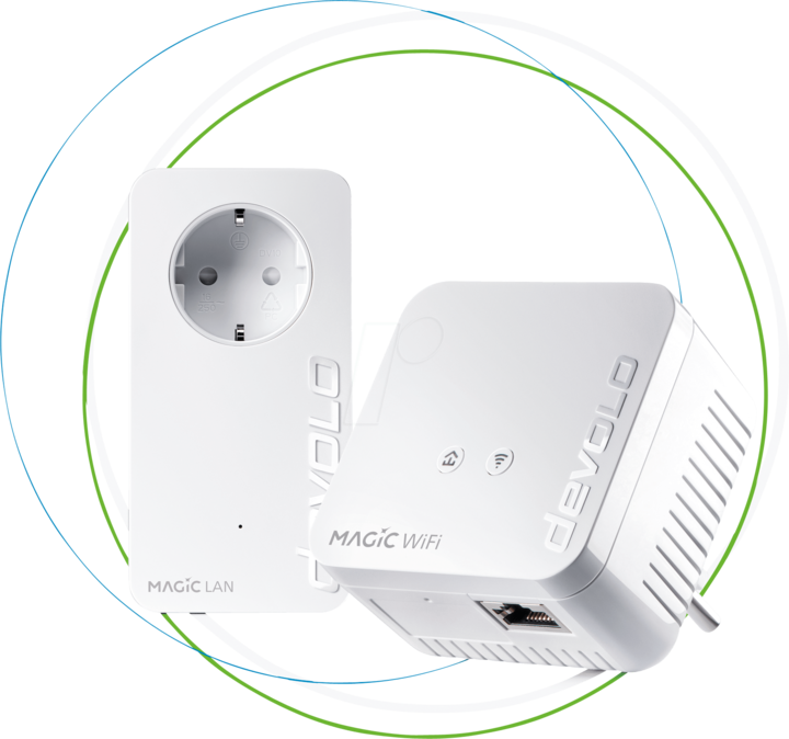 Productafbeelding Devolo Magic 1 WiFi mini Starter Kit (1200 Mbit/s)