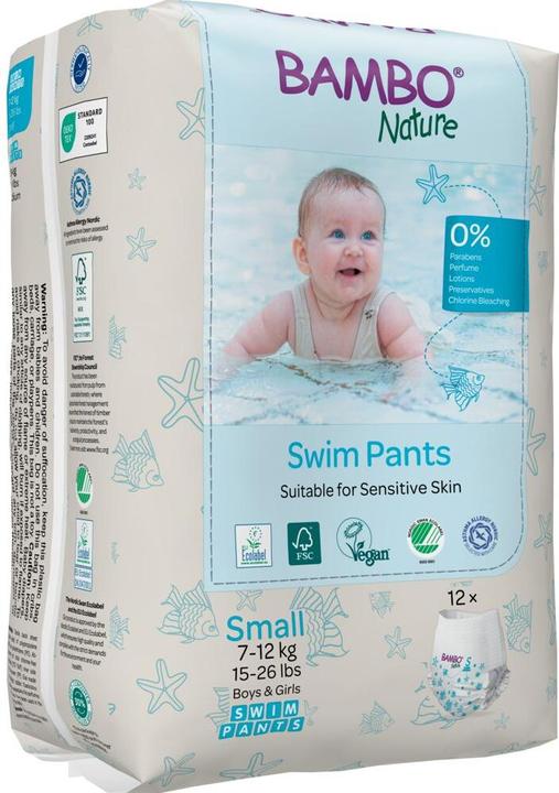 Actual product image Bambo Schwimmwindeln Gr. S (Size S, 12 Piece)