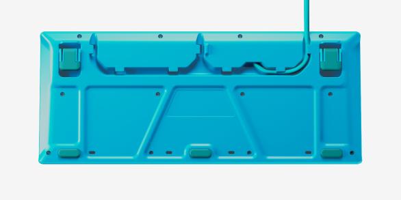 Actual product image SteelSeries Apex 3 TKL US, aqua (US, Cable)