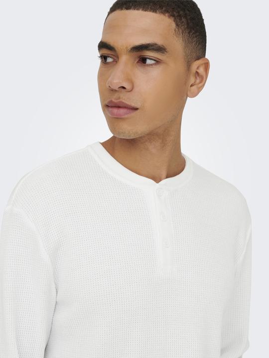 Immagine prodotto Only & Sons Onstobie Reg Ls Henley Tee (XXL)