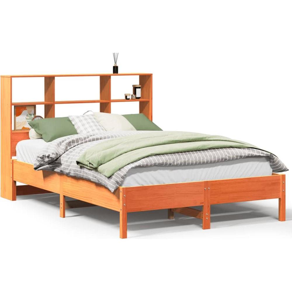 VidaXL, Bett, Bett mit Regal ohne Matratze (150 x 200 cm)