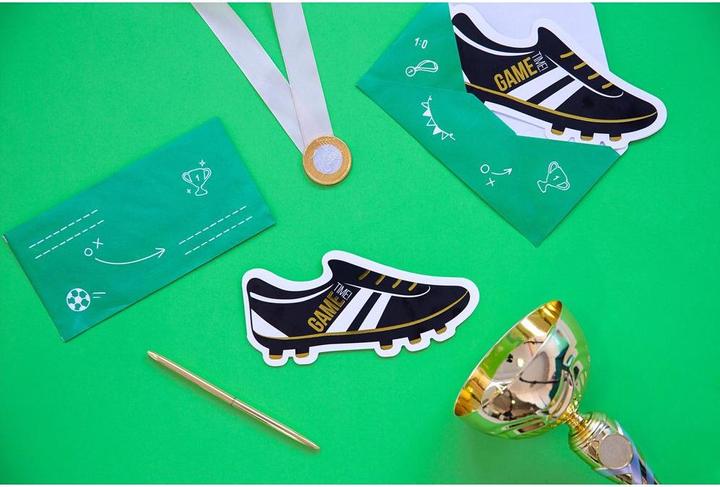 Produktbild Partydeco Einladungen Fussball (6pcs) (6 Stk.)