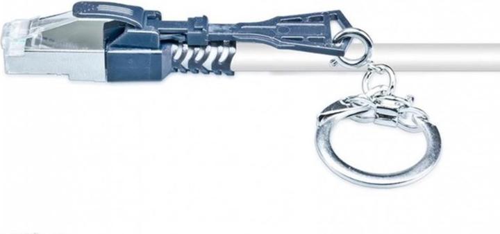 Actual product image Wirewin Patch cord Securelock Cat.6A, 50 cm Grey (S/FTP, CAT6a, 0.50 m)