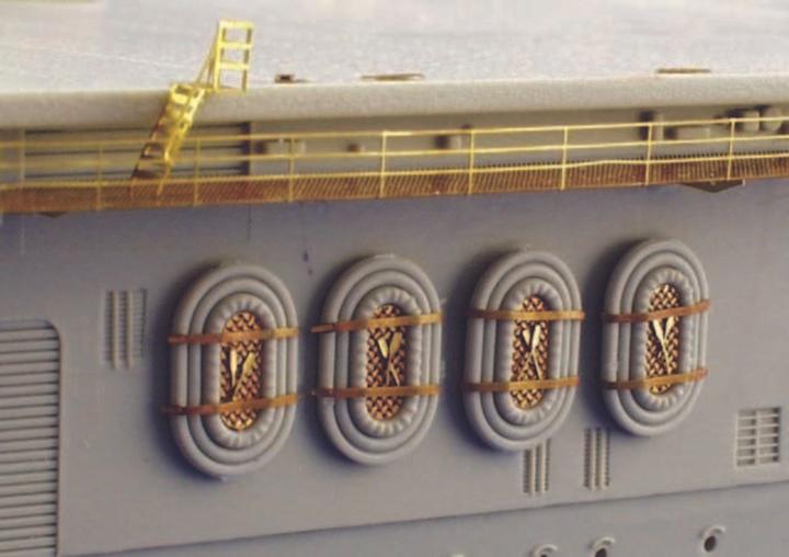 Actual product image Eduard Aircraft Carrier USS Hornet CV 8 Photo Etching Set