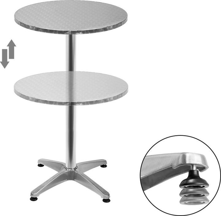 Actual product image Casaria High table (60 x 60 x 70 cm)