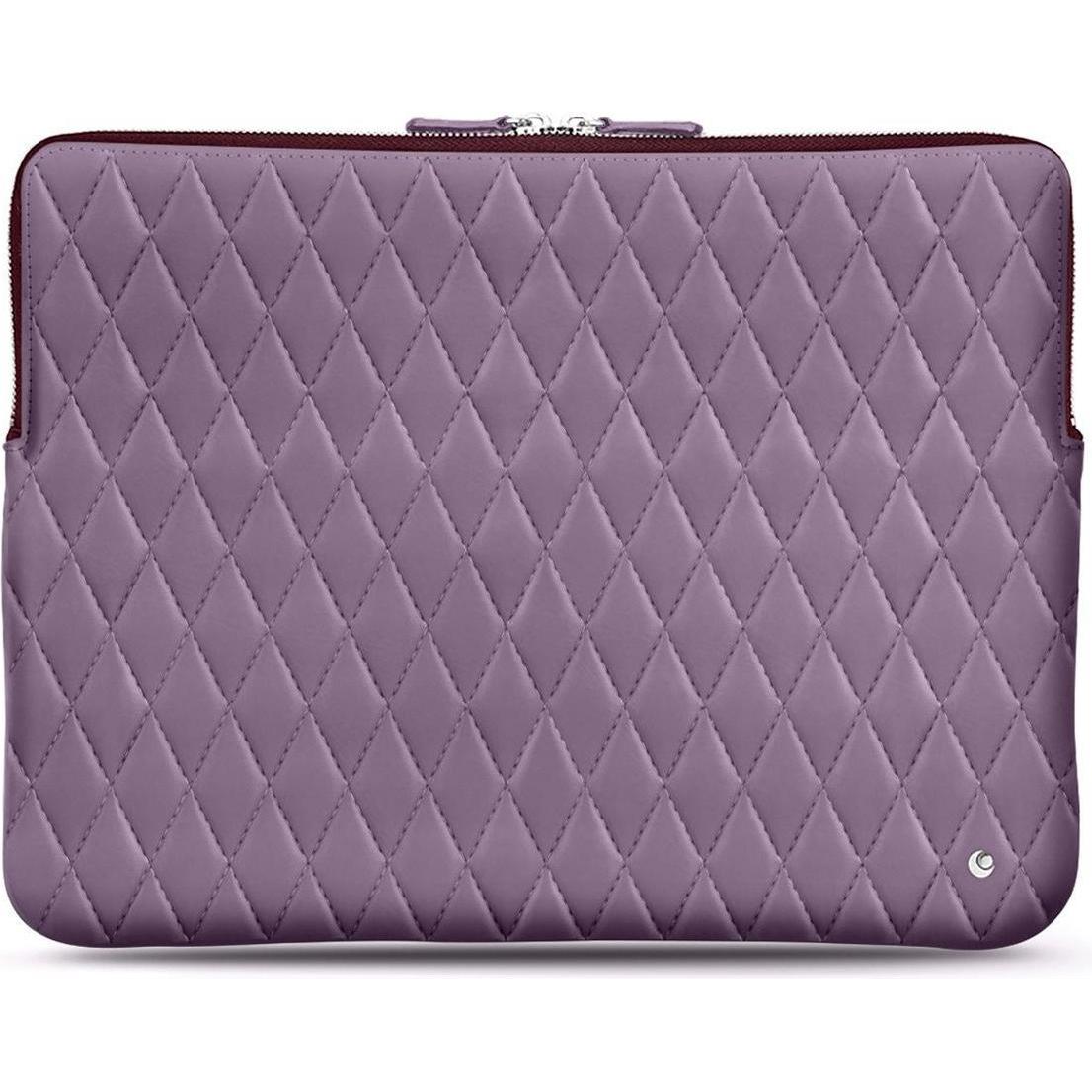 Noreve Lederhülle, Notebooktasche, Violett