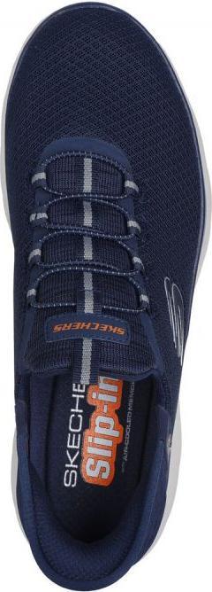 Produktbild Skechers Herren Slipper Sportlich Gummisohle blau (39)