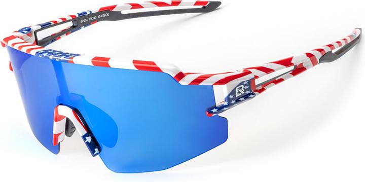 White with USA pattern