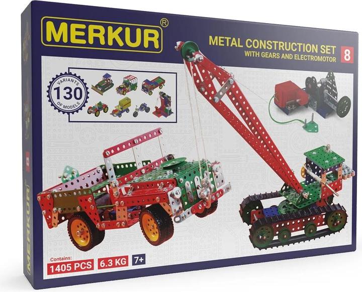 Produktbild Merkur 8 Big construction set, 1405 Teile, 130 Modelle