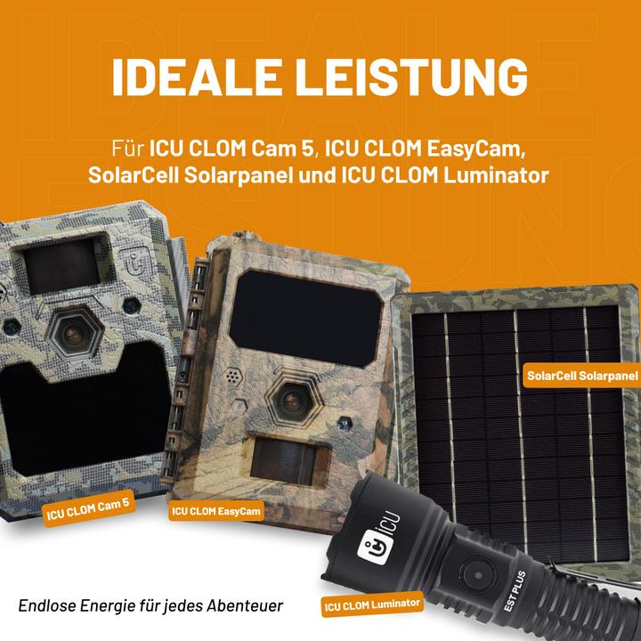 Produktbild ICUserver ICU CellPower Schwarz Spezial-Akku NiMH 4000 mAh 1.2 V 1 St. (1 Stk., 18650, 4000 mAh)