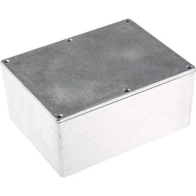 Thumbnail - Rs Pro Gehäuse Aluminium 165x127x75mm (Gehäuse), Elektronikzubehör + Gehäuse, Silber