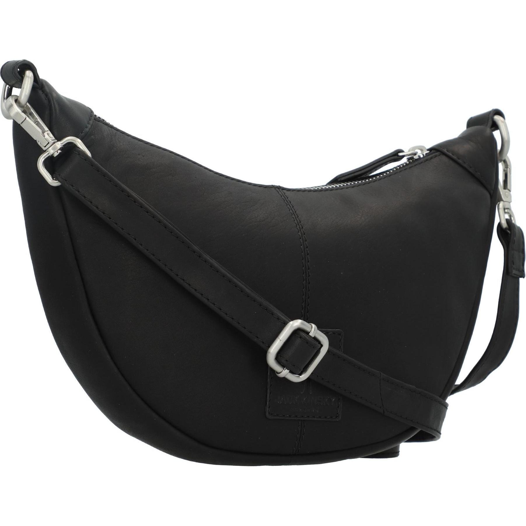 Thumbnail - Jack kinsky, Handtasche, Aruba 2 Umhängetasche Leder 25 cm, Schwarz