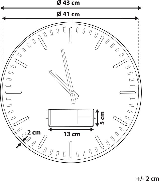 Produktbild Beliani Brugg (43 cm)