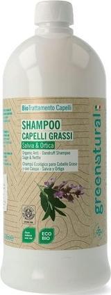 Immagine prodotto Greenatural Sage and Nettle Dandruff Shampoo 1L (1000 ml, Shampoo liquido)