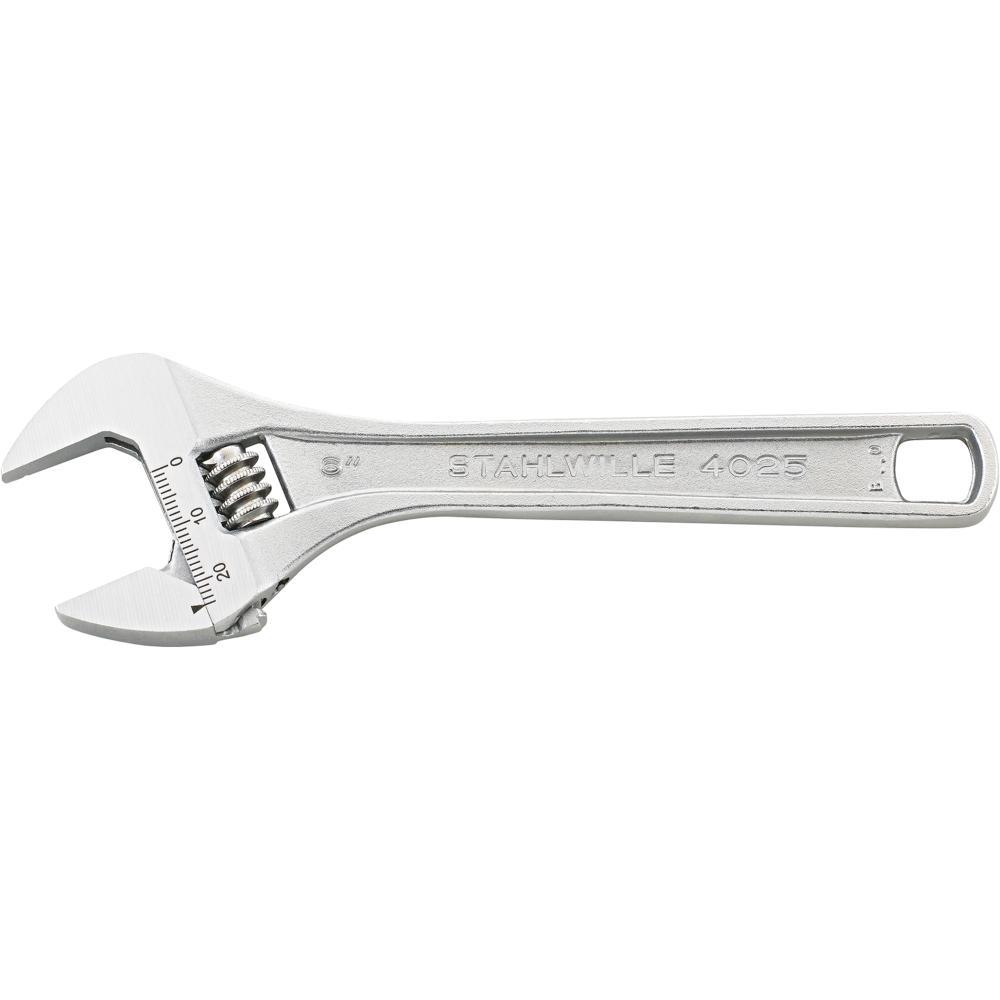 Stahlwille, Schraubenschlüssel, Rollgabelschlüssel 4025 max. 24 mm Länge 159 mm mit Einstellskala (24 mm)
