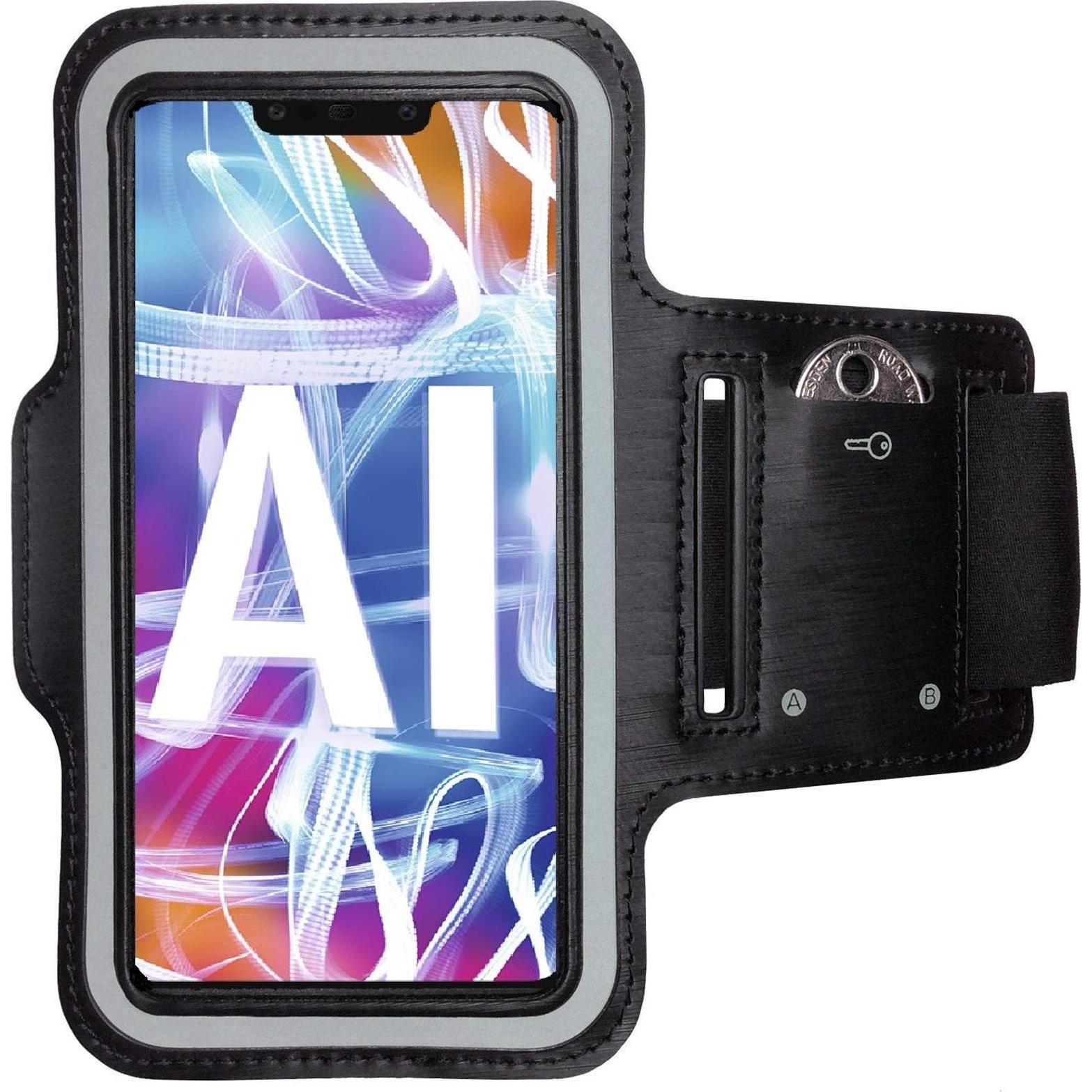 CoverKingz Sportarmband für Huawei Mate 20 Lite, Smartphone Sportarmband, Schwarz