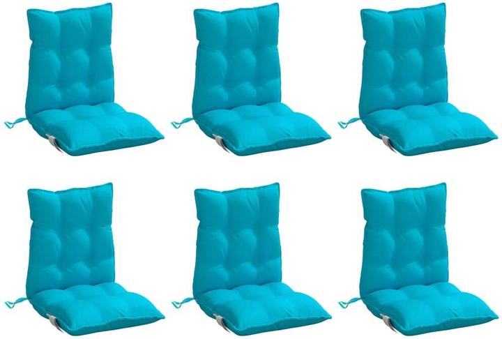 Produktbild vidaXL Gartenstuhlauflage für Niedriglehner (100 x 50 cm)