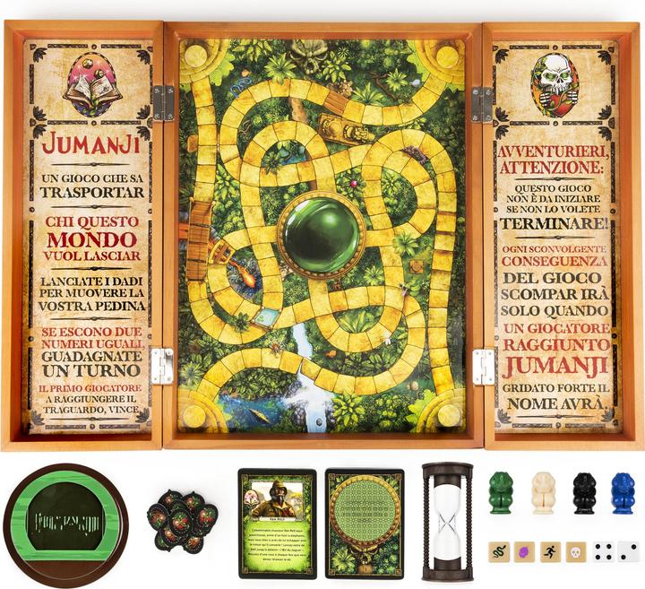 Immagine prodotto Spin Master 6062356 EG - JUMANJI in Legno total refresh (Italiano)