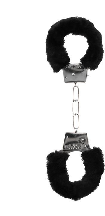 Productafbeelding Ouch! Pleasure Bont Handboeien - Met Knop voor Snel Loslaten