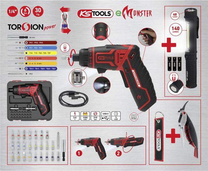 Actual product image KS Tools Adventskalender Stahl statt Schokolade 515.6599