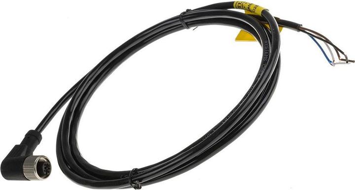Produktbild RS PRO M12 Connector Female Angled, 4W,2m PUR