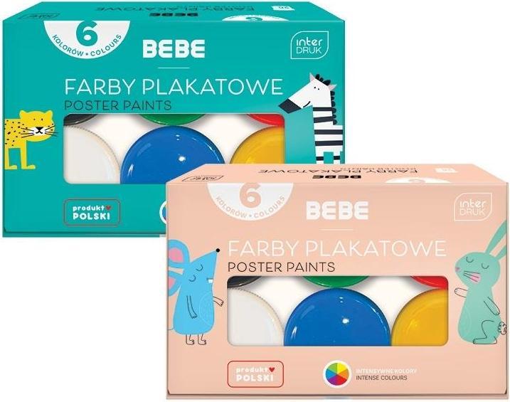 Teka Plakatfarben 6 Farben BB Kids