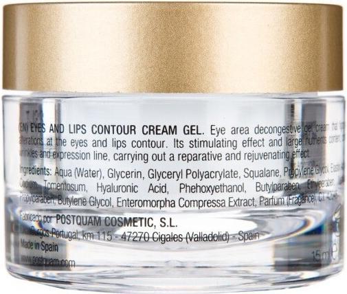 Produktbild Postquam Konturcreme für Augen und Lippen (15 ml) (Augenpflege Gel, 15 ml, Tag)
