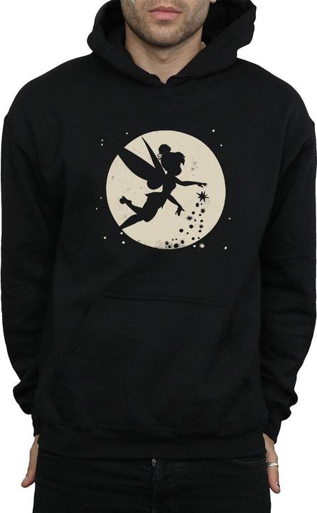 Actual product image Disney Mens Tinkerbell Moon Cropped Hoodie (XXL)