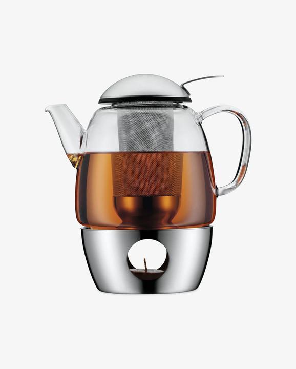 Produktbild WMF Teeset Teekanne mit Stövchen und Siebeinsatz 3tlg Glaskanne 1l SmarTea (1 l)